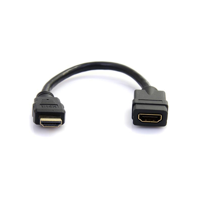 HDMI CABLE M/F 0.2M 8IN