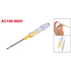 SCREWDRIVER VOLTAGE TESTER 100-500V  (+)