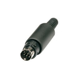 DIN 8-PIN MINI CONNECTOR 26-280-0