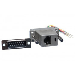 DB15 MALE TO RJ45 MODULE...