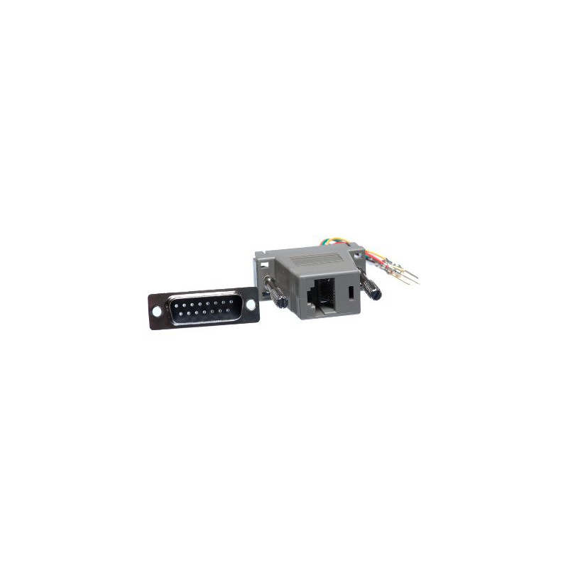 RJ45 DB15 MALE MOD PH. JACK JK846