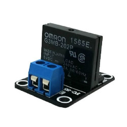 SINGLE SSR MODULE 5VDC/240VAC 2A