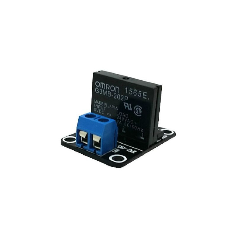 SINGLE SSR MODULE 5VDC/240VAC 2A