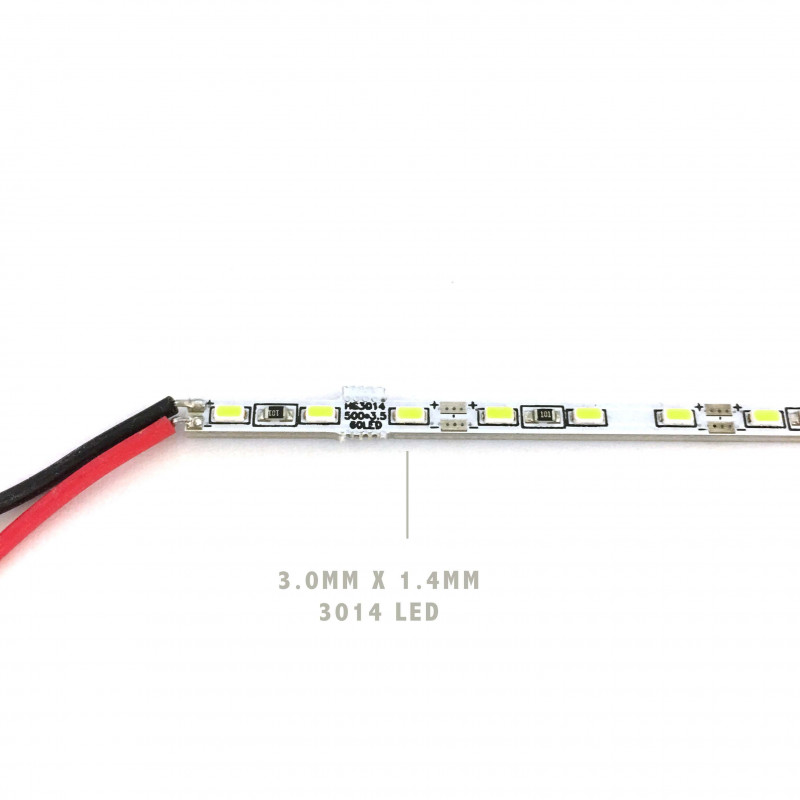 LED SOLID STRIP 3014 60-LED COLD WHITE, 6000K