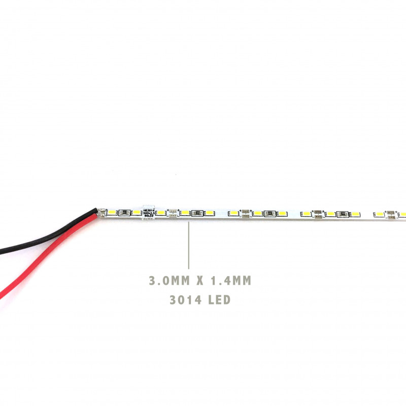 LED SOLID STRIP 3014 60-LED, WARM WHITE