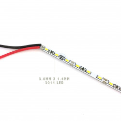 LED SOLID STRIP 3014 60-LED, WARM WHITE