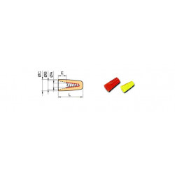 NUT CONNECTORS Y3 10PCS