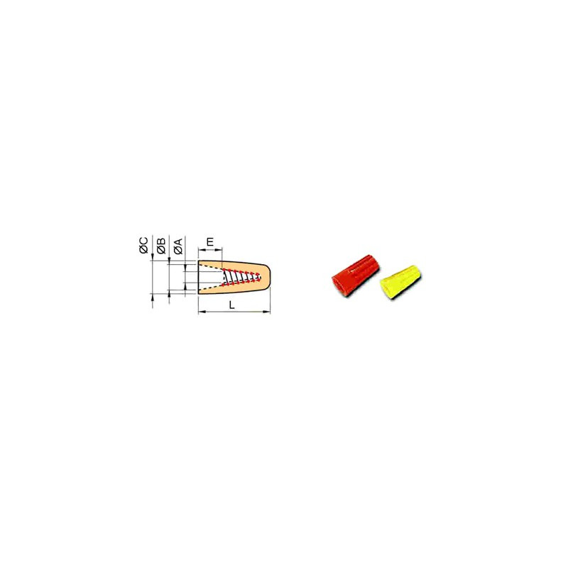 NUT CONNECTORS Y3 10PCS