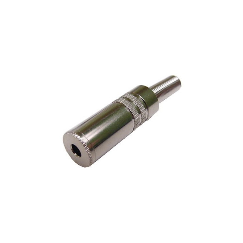 CONNECTORS, 3.5MM MONO INLINE METAL JACK