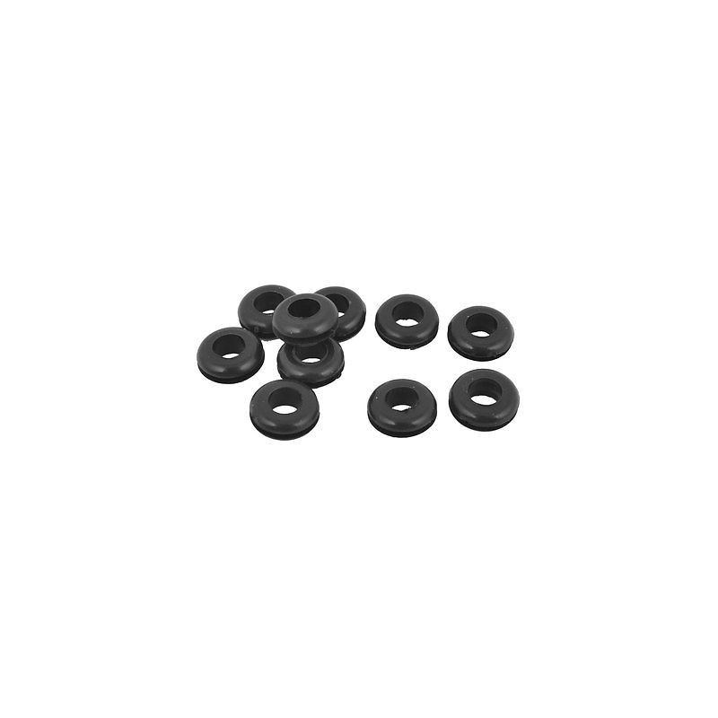 RUBBER GROMMET INNER DIA 8MM 10PCS