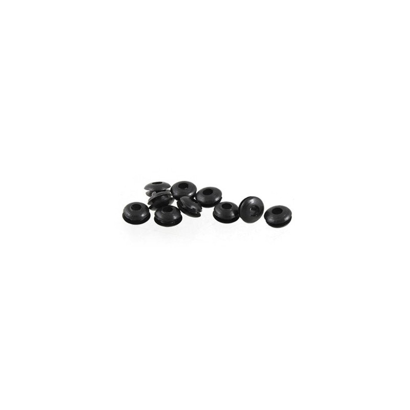 RUBBER GROMMET INNER DIA 4MM 10PCS