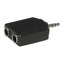 3.5MM STEREO PLUG TO 2X...