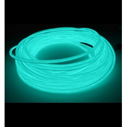 EL WIRE 5MM AQUA PER FT