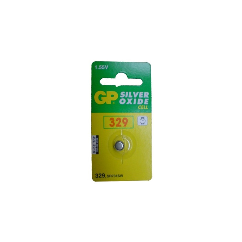 BATTERIES GP-329 1.55V SILVER OXIDE