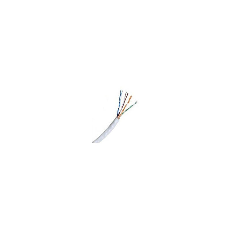 ETHERNET CABLE RJ-45 CAT5E PW-508 WHITE PER FT