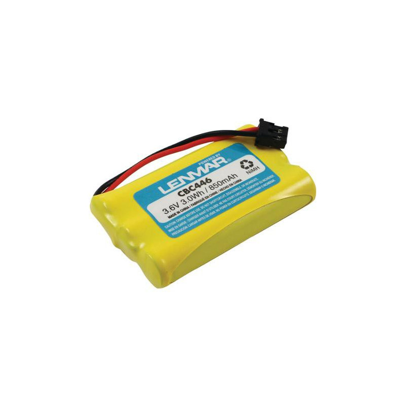 BATTERIES LENMAR CBC446 "AAAL" 3.6V 850mAh