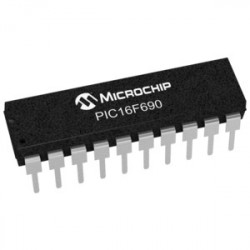 IC PIC16F690-I/P 8 BIT 256...