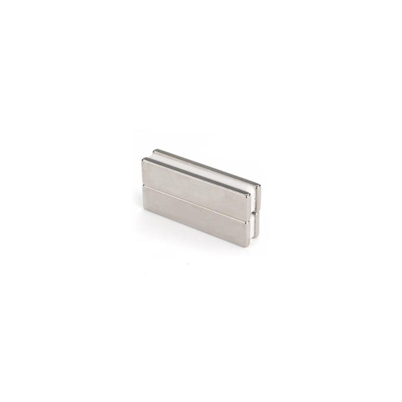 MAGNET, RECTANGULAR, N40, 50X10X2MM