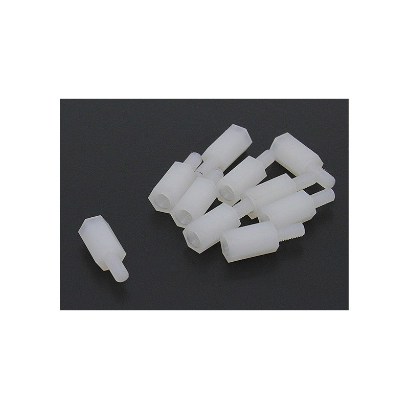 STANDOFF PLASTIC F/M CTP-20MM 10PCS