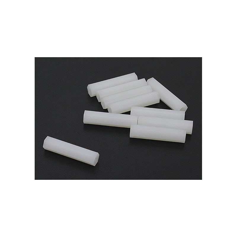 STANDOFF PLASTIC F/F CHP-10MM 10PCS