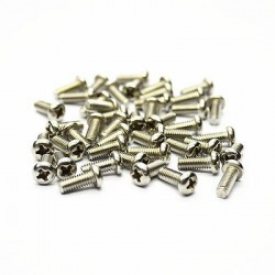 SCREW M2X3MM ROUND 10PCS/PKG