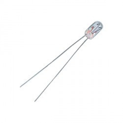 SUBMINITURE LIGHT BULB T-1 3V 50MA W/19MM LEADS