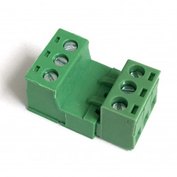 TERMINAL BLOCK 5.08MM 3-POS M/F INTERLOCK SET