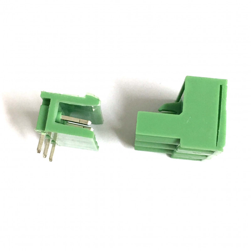 TERMINAL BLOCK 7.62MM 3-POS 90D PCB 2SETS