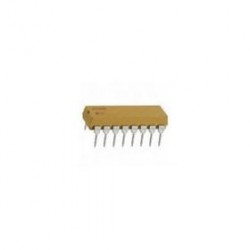 RESISTORS 16 DIP 100OHM...