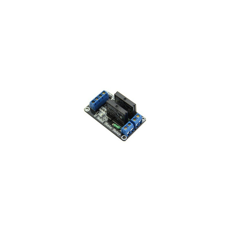 DUAL SSR 5VDC MODULE 5VDC/240VAC 2A