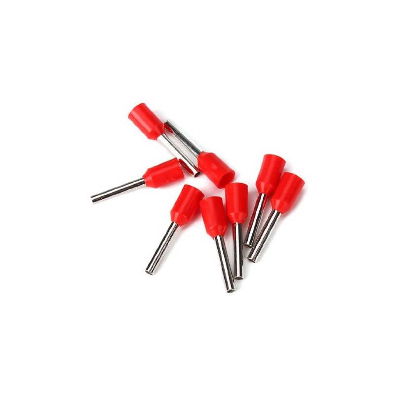 TERMINALS E1010 TG-JT RED 20PCS