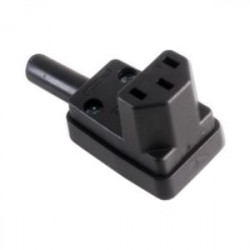 IEC POWER VERTICAL RIGHT ANGLE FEMALE 3-PIN