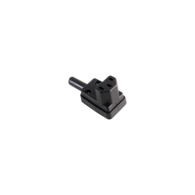 IEC POWER VERTICAL RIGHT ANGLE FEMALE 3-PIN