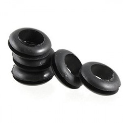 RUBBER GROMMETS INNER DIA 7MM 5PCS