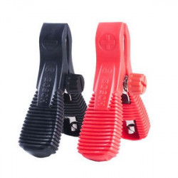 BOSCH ALLIGATOR CLIP BLACK/RED PAIR