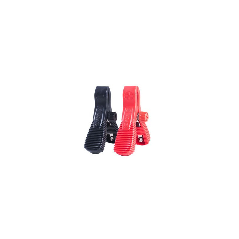 BOSCH ALLIGATOR CLIP BLACK/RED PAIR