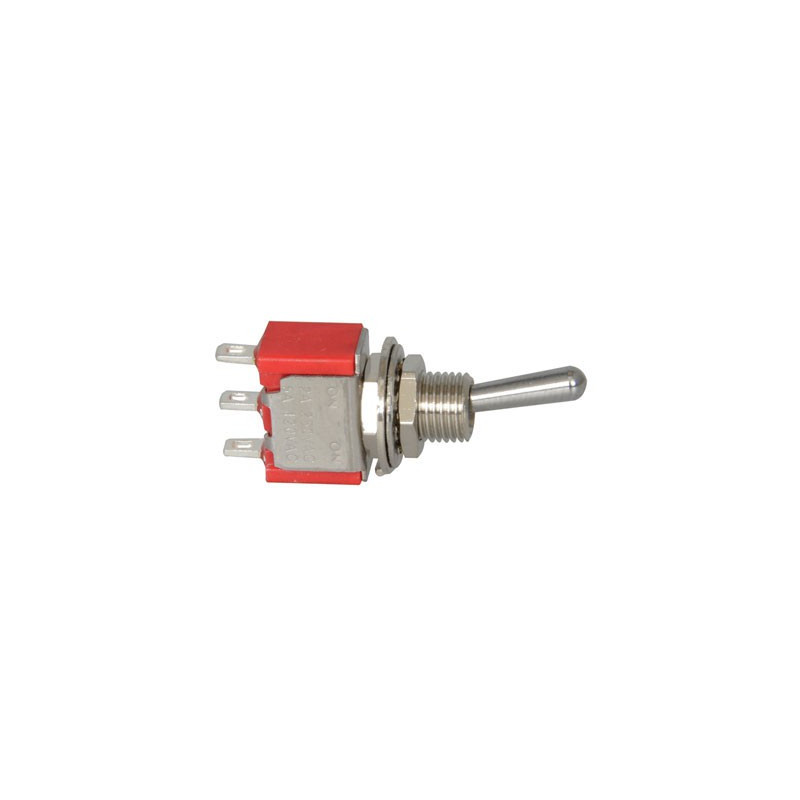 TOGGLE SWITCH,SPDT,ON-(ON),5A,SOLDER LUG