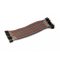 FLAT RIBBON JUMPER CABLE 40 PIN F/M 300MM
