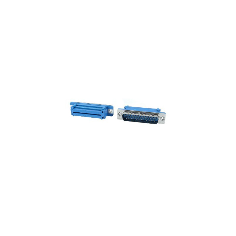 DB-25 MALE CONNECTOR FLAT RIBBON IDC