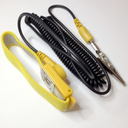 TOOL, ANTI STATIC BELT YELLOW AST-1 W/ELASTIC