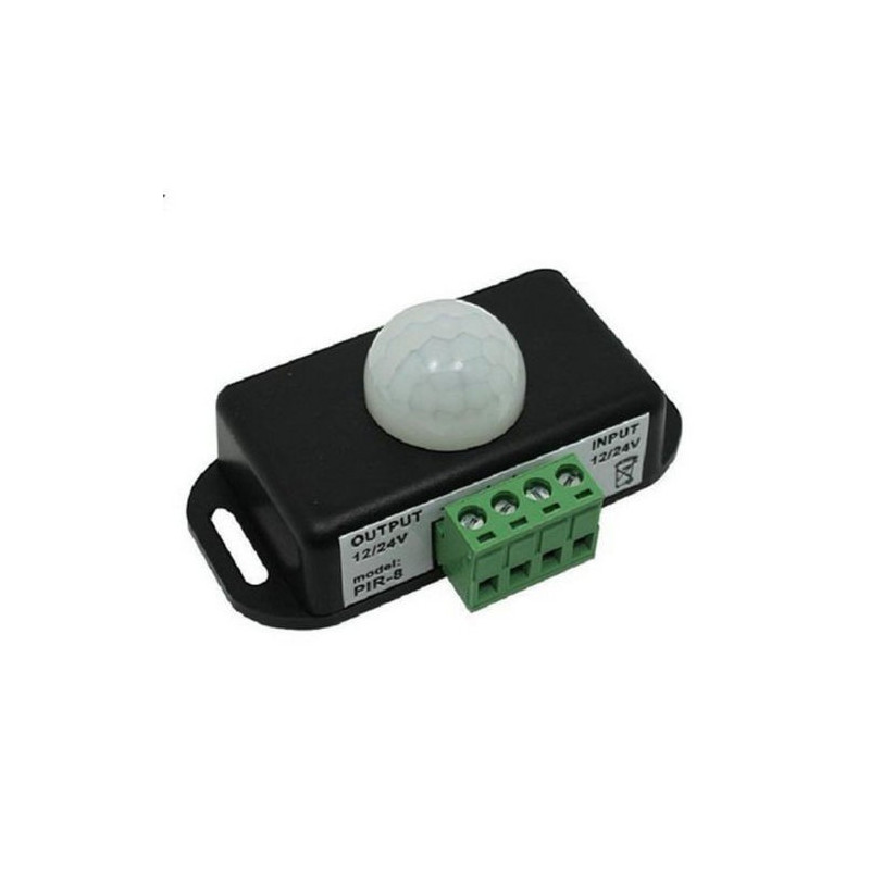 LED PIR MOTION SWITCH 12-24VDC 6A