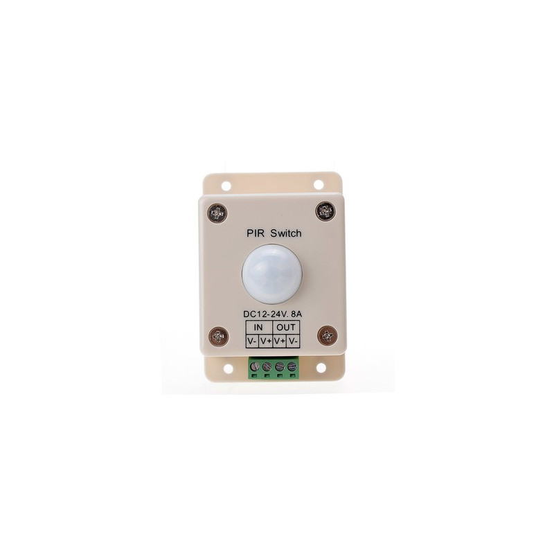 LED PIR MOTION SWITCH DC12-24V 8A