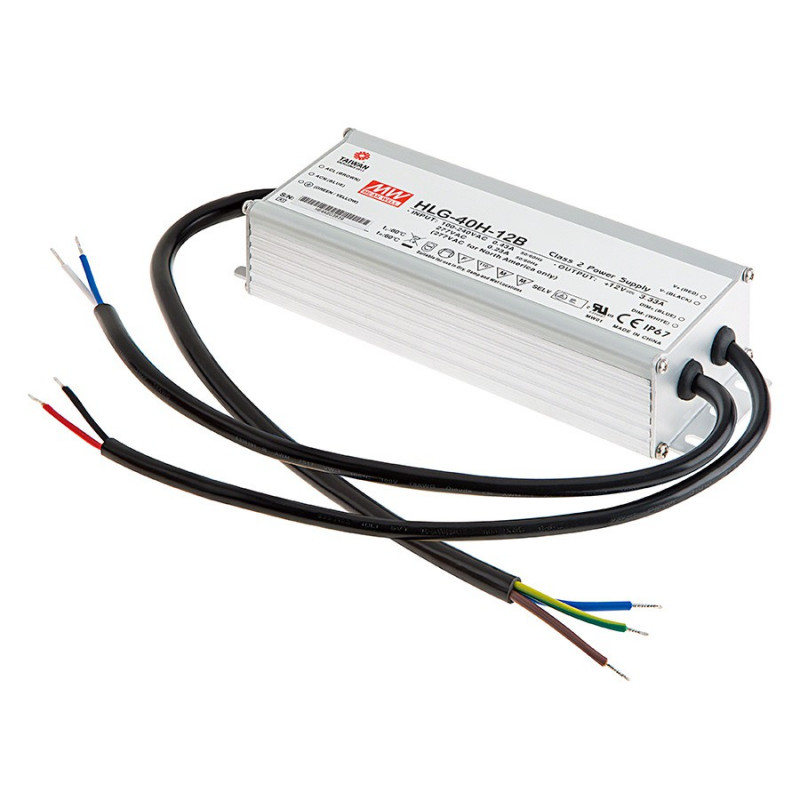 POWER SUPPLY, LED DIMMABLE, 12V 10A 120W, HLG-120H-12B