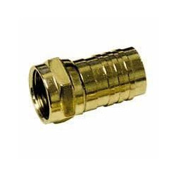 RG-59 TV CRIMP CONNECTOR 2PCS