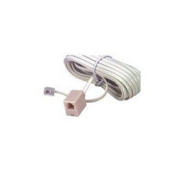 6P/4C DUPLEX EXTENSION CORD 15FT12-