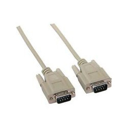 SERIAL DB9 (M/M) 10FT CABLE RS-232 MC-301