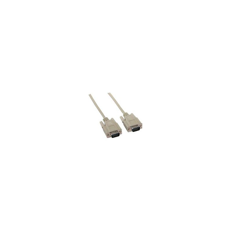 SERIAL DB9 (M/M) 10FT CABLE RS-232 MC-301