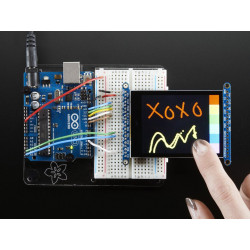 2.8" TFT LCD W/ CAP TOUCH BREAKOUT BOARD W/MicroSD SOCKET