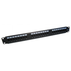 PATCH PANEL CAT6 1U 24 PORT 