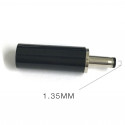 DC POWER PLUG 3.5MM X 1.35MM NO STRAIN RELIEF